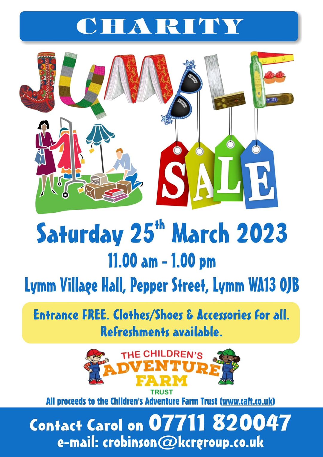 2023.03 Charity Jumble Sale