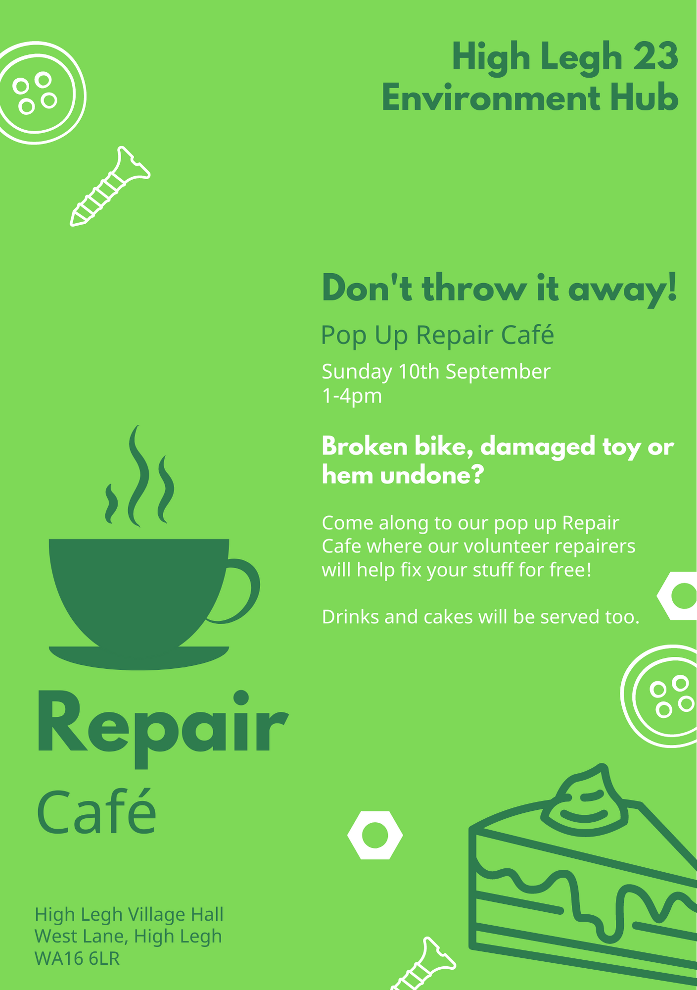 2023.09.10 High Legh repair cafe