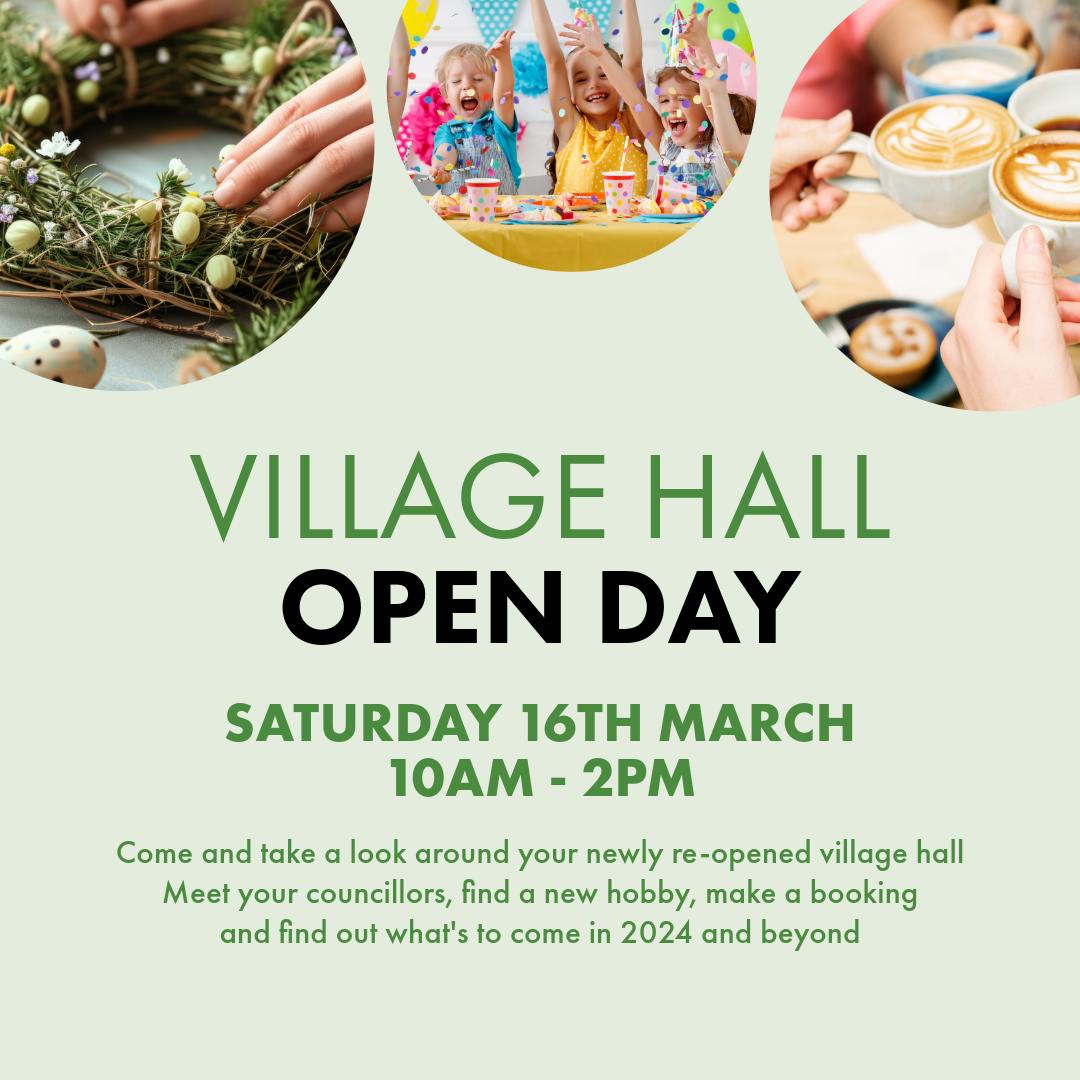 2024.03 Lymm Village Hall Open Day