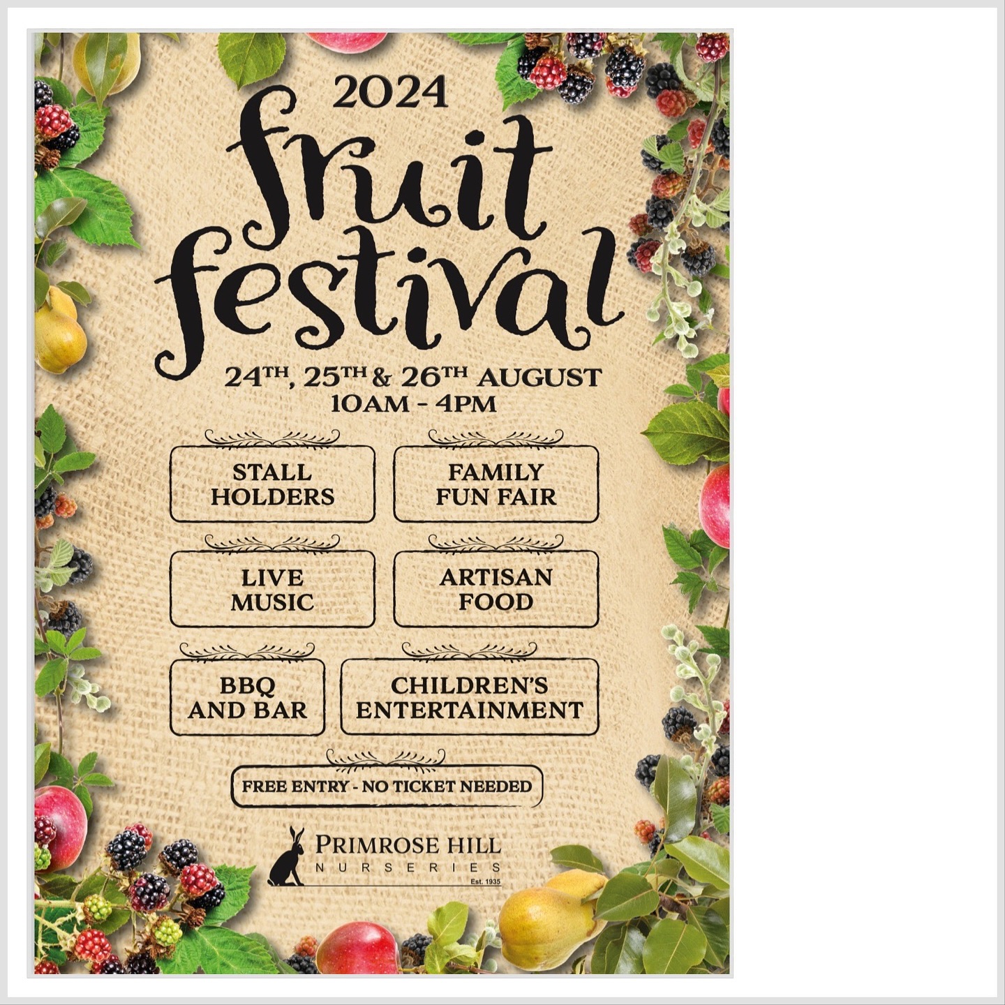 2024.08 Primrose Hill Fruit Festival 1