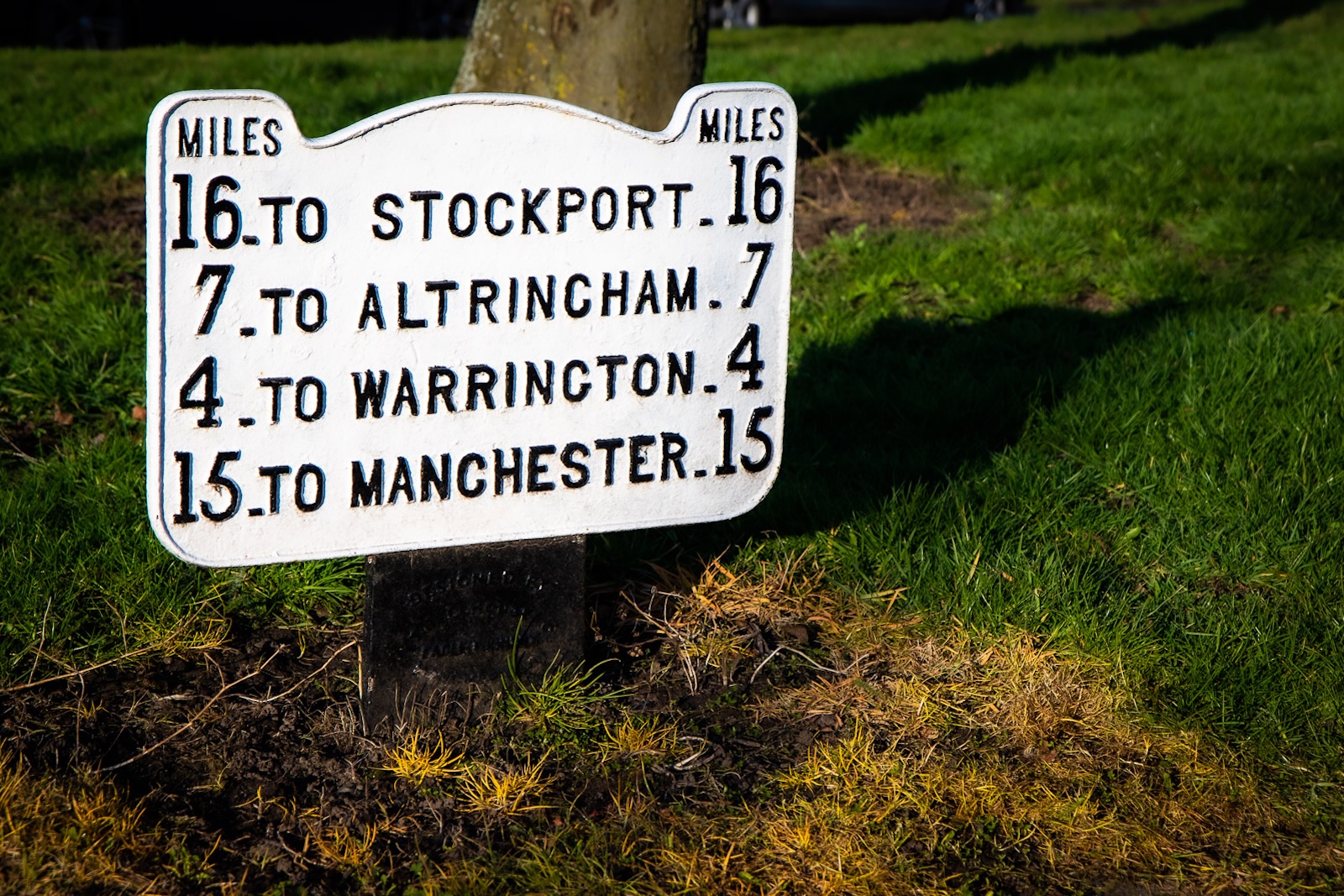 Booths Hill Mile Marker
