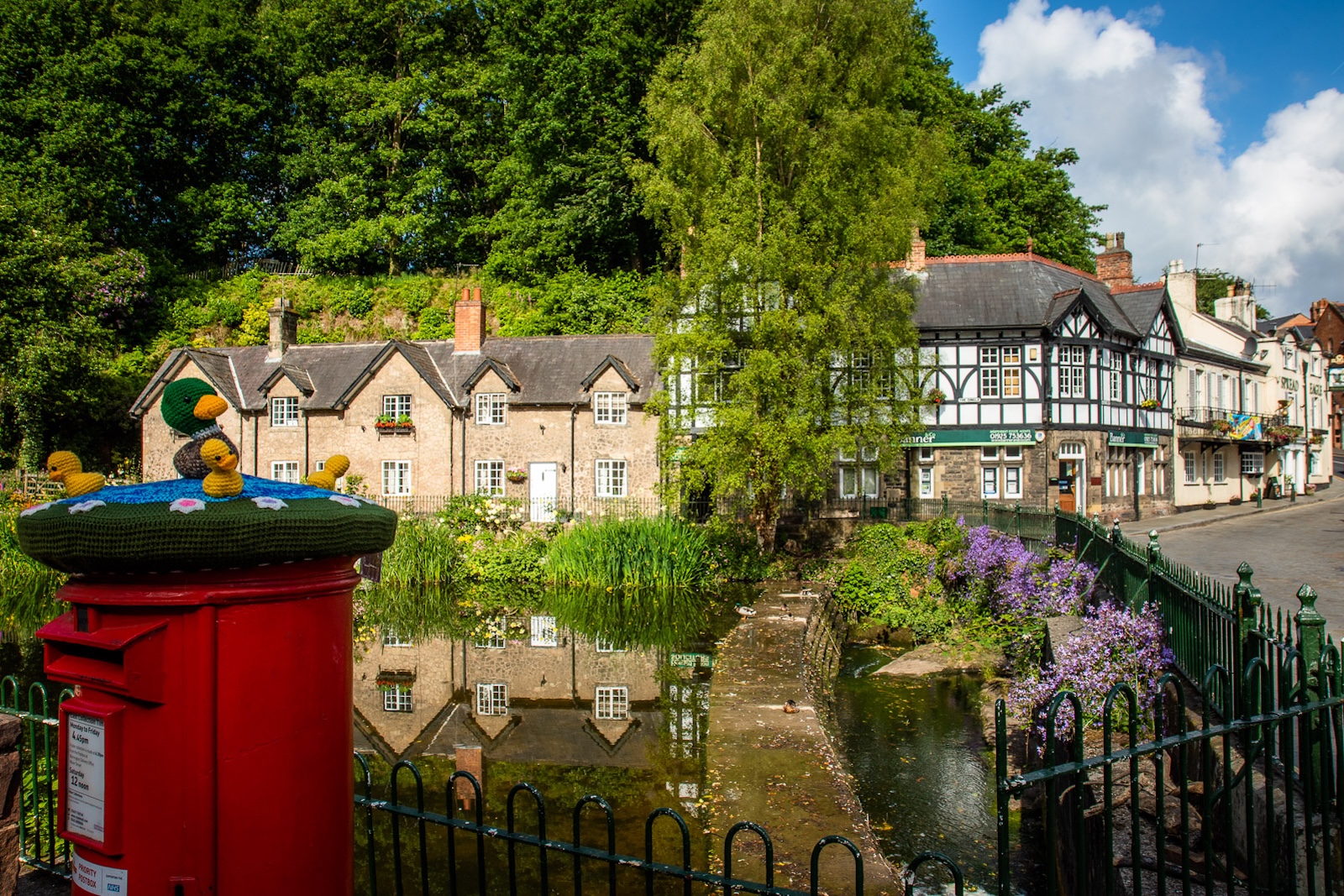 Lymm Village lower dam